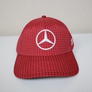 Mercedes AMG Petronas F1 Team 2023 Lewis Hamilton Special Edition Hat Red NWT